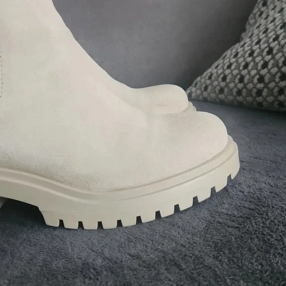 Steve Madden Holley sand suede boots size 9.5 - Picture 9 of 11